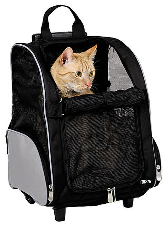 Trixie - Trolley De Transport Sur Roulettes Pour Chien Et Chat 4 Trixie - Trolley De Transport Sur Roulettes Pour Chien Et Chat – Image 2