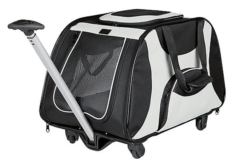 Trixie - Sac De Transport Trolley Pour Chien - Noir 3 Trixie - Sac De Transport Trolley Pour Chien - Noir