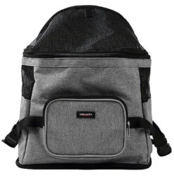 Wouapy - Sac De Transport Ventral Pour Chien - Gris