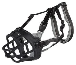 Trixie - Muselière Muzzle Flex En Noir Pour Chiens - L/XL