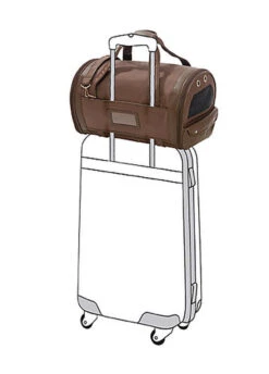 Bobby - Sac De Transport DEVIL Pour Chien Et Chat - Marron -Magasin De Fournitures Pour Chiens 1804