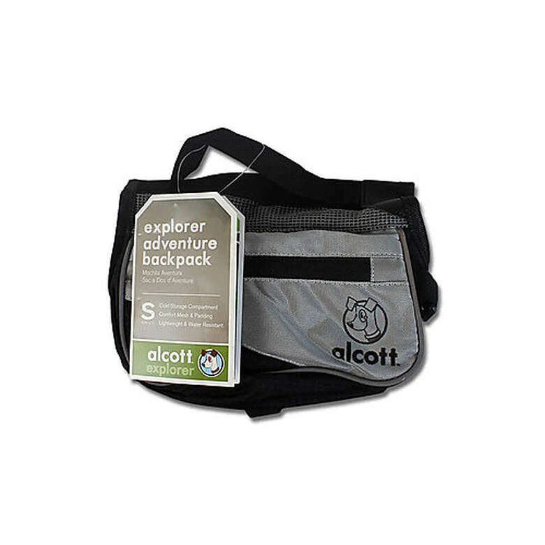 Alcott - Sac à Dos Adventure Backpack Noir Pour Chien - S 4 Alcott - Sac à Dos Adventure Backpack Noir Pour Chien - S – Image 2