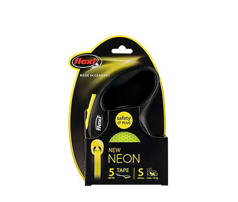Flexi - Laisse New Neon Avec Sangle De 5m Pour Chien S 4 Flexi - Laisse New Neon Avec Sangle De 5m Pour Chien S – Image 2