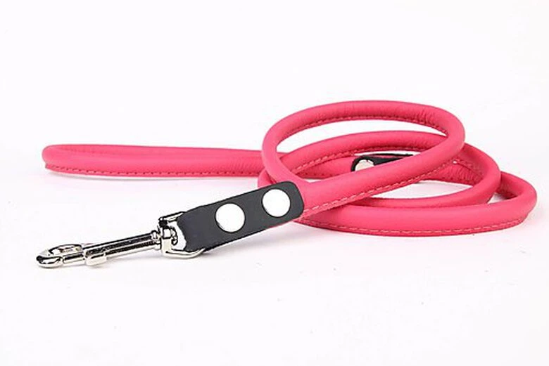 Yogipet - Laisse En Cuir 120cm Pour Chien - Rose 3 Yogipet - Laisse En Cuir 120cm Pour Chien - Rose