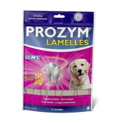PROZYM - Sachet Lamelles Hygiène Bucco-dentaire Pour Chien -Magasin De Fournitures Pour Chiens 34182