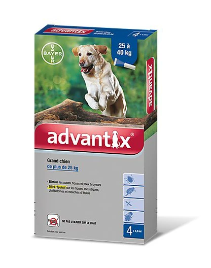 Bayer Pipettes Antiparasitaires Advantix 3 Bayer Pipettes Antiparasitaires Advantix