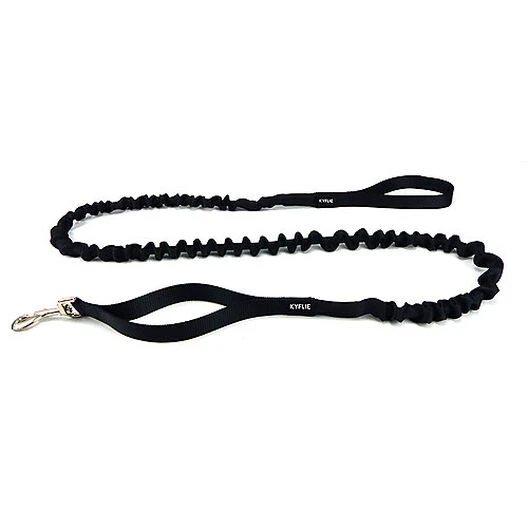 Kyflie - Laisse élastique Anti-chocs LUDUS CROSS Noir Pour Chien - 2m 3 Kyflie - Laisse élastique Anti-chocs LUDUS CROSS Noir Pour Chien - 2m
