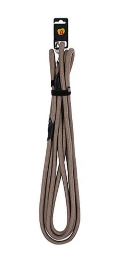 Animalis - Longe En Corde Forte De 2m Pour Chien - Taupe