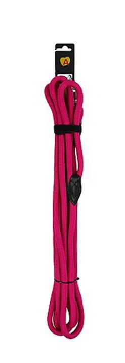 Nouveaux produits 6 Animalis - Longe En Corde Forte De 5m Pour Chien - Fuchsia