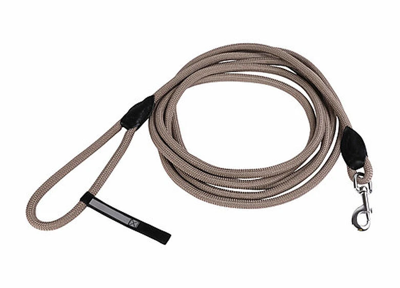 Animalis - Longe En Corde Forte De 2m Pour Chien - Taupe 4 Animalis - Longe En Corde Forte De 2m Pour Chien - Taupe – Image 2
