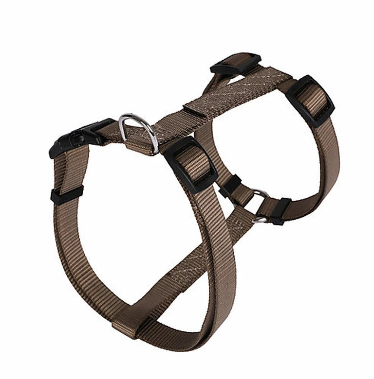 Animalis - Harnais Basic T3 25mm Et 63/97cm Pour Chien - Taupe 3 Animalis - Harnais Basic T3 25mm Et 63/97cm Pour Chien - Taupe