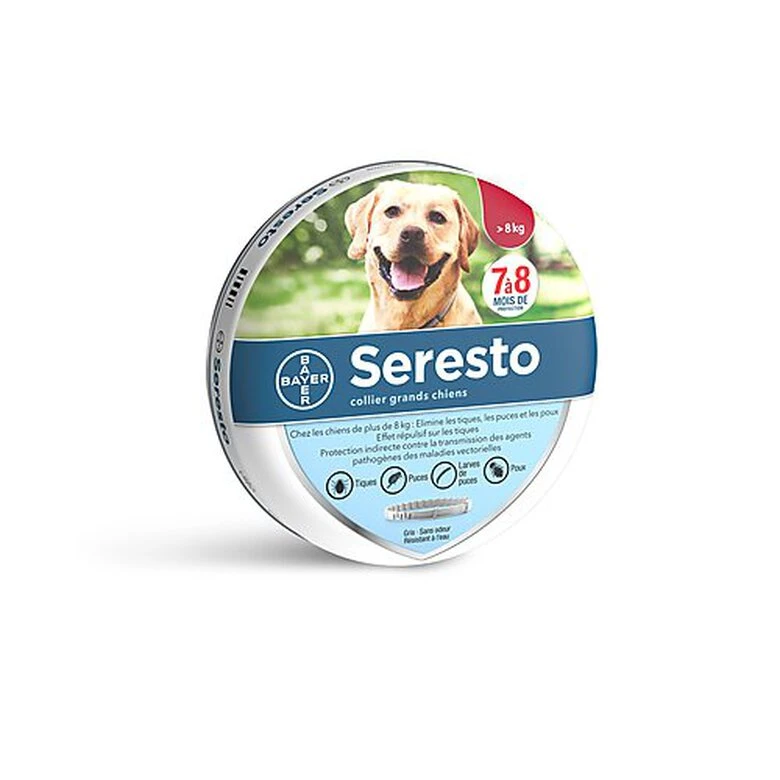 Bayer - Collier Seresto Antiparasitaires Pour Grand Chien 3 Bayer - Collier Seresto Antiparasitaires Pour Grand Chien
