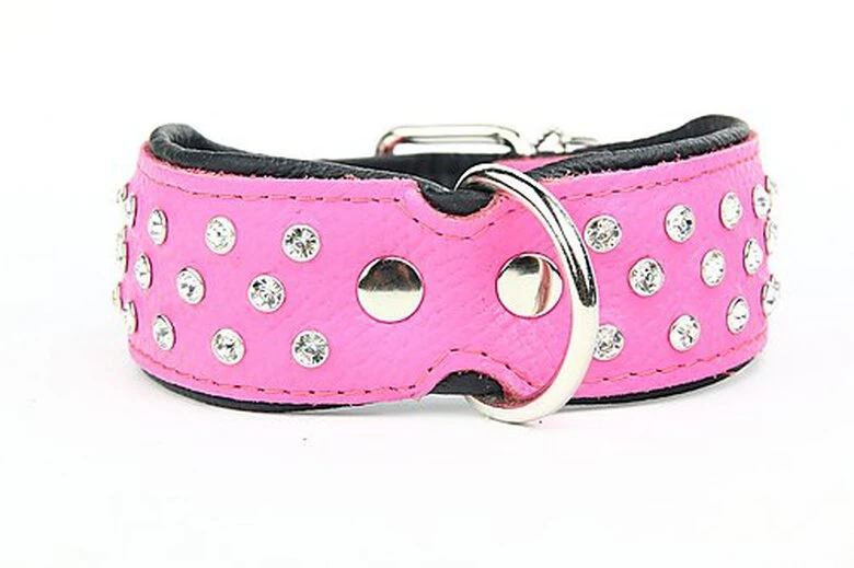 Yogipet - Collier Crystal Déco Pour Chien - Rose 4 Yogipet - Collier Crystal Déco Pour Chien - Rose – Image 2