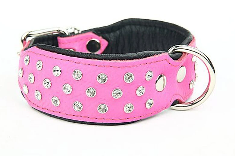 Yogipet - Collier Crystal Déco Pour Chien - Rose 5 Yogipet - Collier Crystal Déco Pour Chien - Rose – Image 3