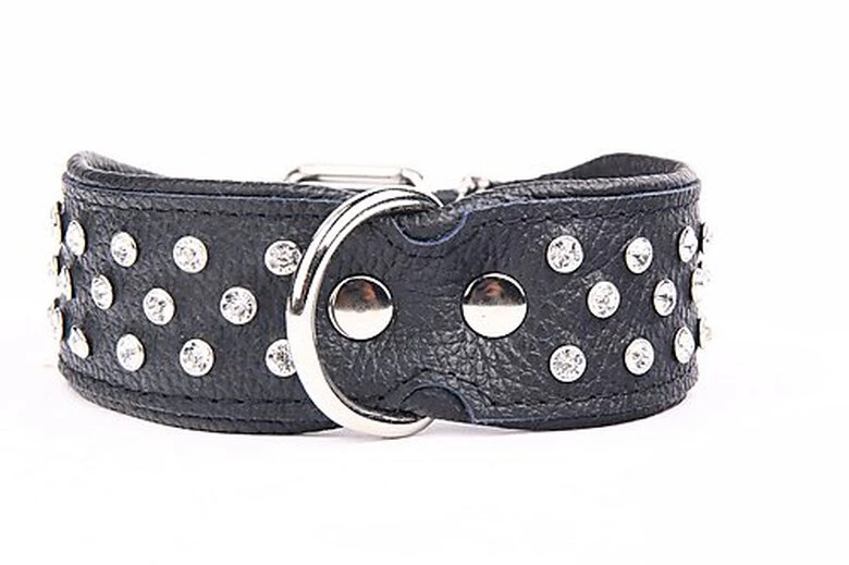 Yogipet - Collier Crystal Déco Pour Chien - Noir 4 Yogipet - Collier Crystal Déco Pour Chien - Noir – Image 2