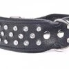 Yogipet - Collier Crystal Déco Pour Chien - Noir