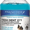 Francodex - Fresh Dent 2 En 1 Pour Chien Et Chat - 250ml -Magasin De Fournitures Pour Chiens 4266