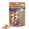 8in1 - Friandises Os à Mâcher Triple Flavour X21 Pour Chien - XS