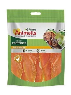 Animalis Nature - Friandises Escalope De Poulet Pour Chien - 1Kg