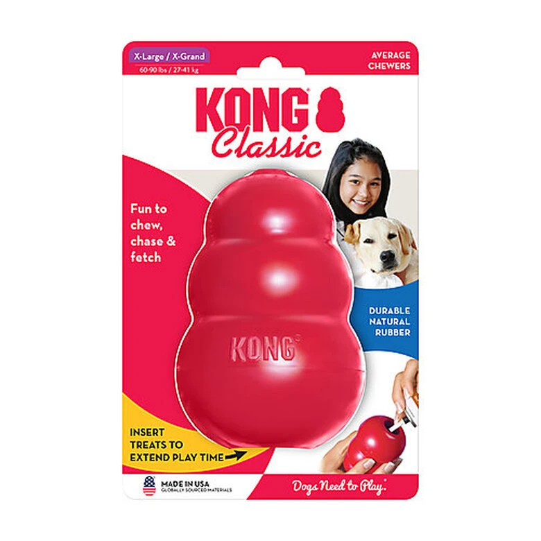 KONG - Jouet Classic En Caoutchouc Pour Chien - XL 9 KONG - Jouet Classic En Caoutchouc Pour Chien - XL – Image 7
