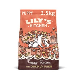 Lily's Kitchen - Croquettes Poulet Et Saumon Sans Céréales Pour Chiot - 2,5Kg