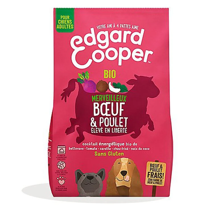 Edgard & Cooper - Croquettes BIO Au Bœuf Et Poulet Pour Chien - 7Kg 3 Edgard & Cooper - Croquettes BIO Au Bœuf Et Poulet Pour Chien - 7Kg