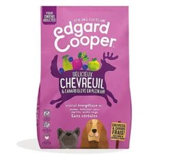 Edgard & Cooper - Croquettes Au Chevreuil Et Canard Pour Chien - 2,5Kg