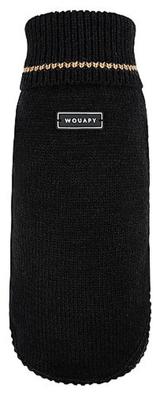 Wouapy - Pull Basic Noir Pour Chien - T50 3 Wouapy - Pull Basic Noir Pour Chien - T50