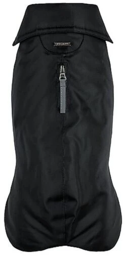 Wouapy - Manteau Imperméable Essentiel Noir Pour Chien - T42