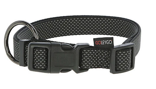 Goleygo - Ensemble Laisse Collier Et Goupille Noir Pour Chien - M 5 Goleygo - Ensemble Laisse Collier Et Goupille Noir Pour Chien - M – Image 3