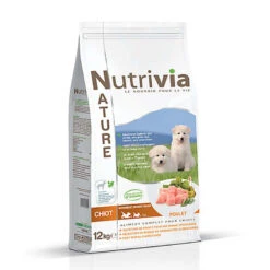 Nutrivia Nature - Croquettes Poulet Pour Chiot De Moyenne Et Grande Taille -Magasin De Fournitures Pour Chiens 50431