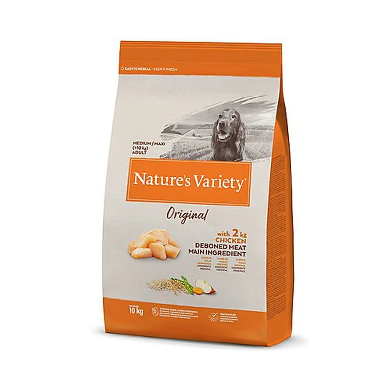 Nature's Variety - Croquettes Original Adulte Au Poulet Pour Chien - 10Kg 3 Nature's Variety - Croquettes Original Adulte Au Poulet Pour Chien - 10Kg