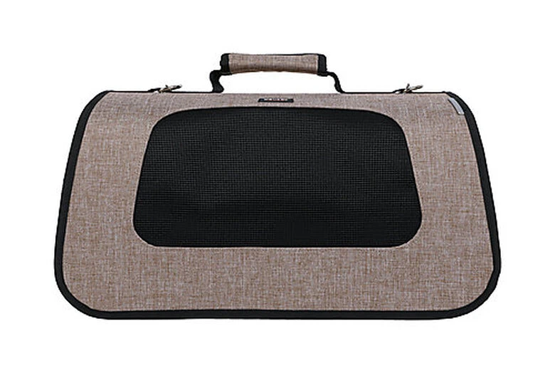 Wouapy - Sac De Transport Pliable Beige Pour Chien - 40x24x25cm 3 Wouapy - Sac De Transport Pliable Beige Pour Chien - 40x24x25cm