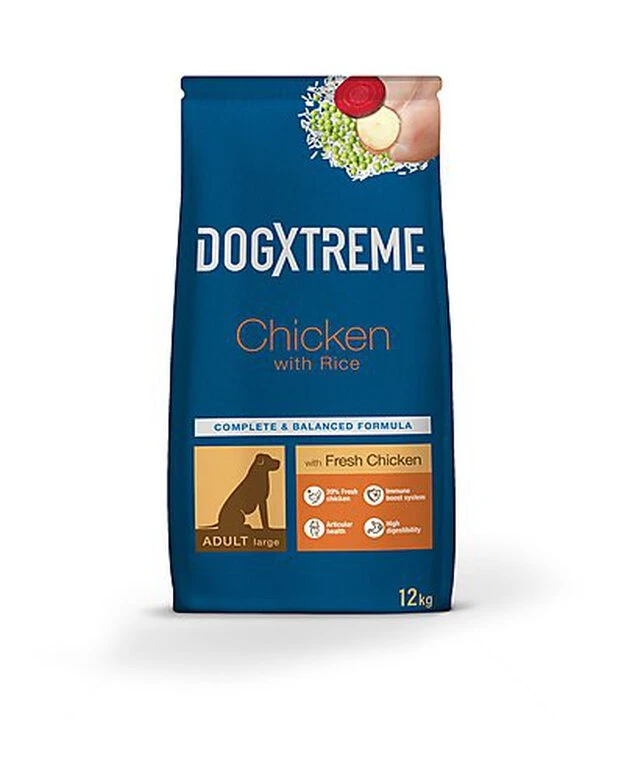 DogXtreme - Croquettes Maxi Adulte Au Poulet Frais Pour Chien - 12Kg 3 DogXtreme - Croquettes Maxi Adulte Au Poulet Frais Pour Chien - 12Kg