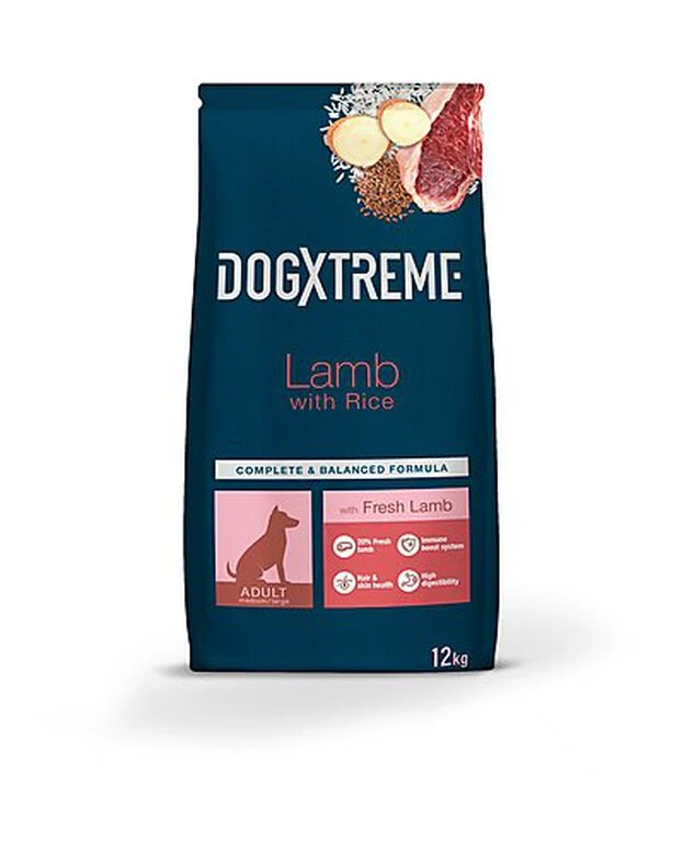 DogXtreme - Croquettes à L'Agneau Frais Pour Chien De Toute Race - 12Kg 3 DogXtreme - Croquettes à L'Agneau Frais Pour Chien De Toute Race - 12Kg