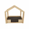 Comme Un Roi - Lit Cabane Chocolat Pour Chien Et Chat - 60cm -Magasin De Fournitures Pour Chiens 64851