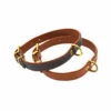 Comme Un Roi - Collier Cuir So Chic Marron / Caramel Pour Chien - L -Magasin De Fournitures Pour Chiens 64910