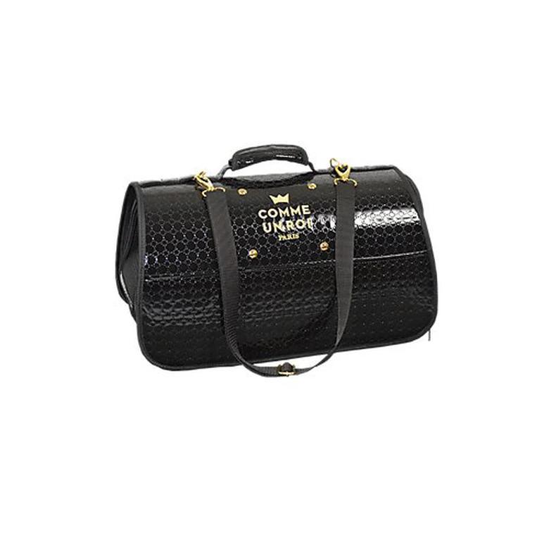 Comme Un Roi - Sac De Transport Niche So Chic Noir Pour Chien Et Chat - 50cm 3 Comme Un Roi - Sac De Transport Niche So Chic Noir Pour Chien Et Chat - 50cm