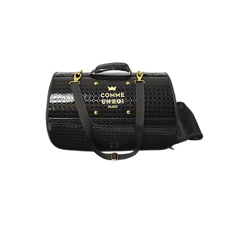 Comme Un Roi - Sac De Transport Niche So Chic Noir Pour Chien Et Chat - 50cm 4 Comme Un Roi - Sac De Transport Niche So Chic Noir Pour Chien Et Chat - 50cm – Image 2