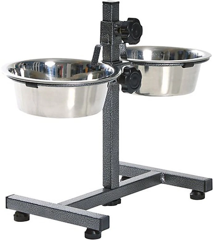 Trixie - Bar à Aliments Avec Gamelles Noir Pour Chien - 2×0,75L 3 Trixie - Bar à Aliments Avec Gamelles Noir Pour Chien - 2×0,75L