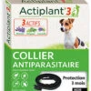 ActiPlant'3 - Collier Antiparasitaire Pour Petit Chien - Noir