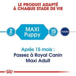 Royal Canin - Croquettes Maxi Puppy Pour Chiot -Magasin De Fournitures Pour Chiens 66813