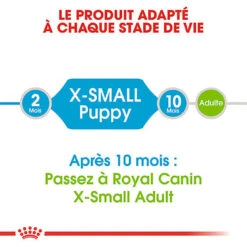 Royal Canin - Croquettes Puppy X-Small Pour Chiot De Petite Taille - 1,5Kg 10 Royal Canin - Croquettes Puppy X-Small Pour Chiot De Petite Taille - 1,5Kg -Magasin De Fournitures Pour Chiens 66874