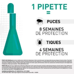 Frontline - Pipettes Antiparasitaire Pour Chien De 10 à 20Kg - 4x1,34ml -Magasin De Fournitures Pour Chiens 69096