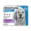 Frontline - Pipettes Antiparasitaire Pour Chien De 20 à 40Kg - 4x2,68ml -Magasin De Fournitures Pour Chiens 69101