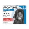 Frontline - Pipettes Antiparasitaire Pour Chien De 40 à 60kg - 4x4,02ml -Magasin De Fournitures Pour Chiens 69105