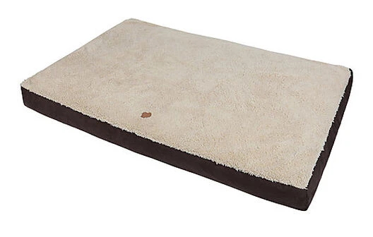 Animalis - Matelas Tissu Suédine Marron Et Beige Pour Chien - 120x75x12cm 3 Animalis - Matelas Tissu Suédine Marron Et Beige Pour Chien - 120x75x12cm