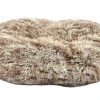 Bobby - Coussin Oval Poilu Taupe Pour Chien - 88x58cm -Magasin De Fournitures Pour Chiens 72843