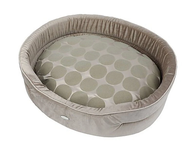 Wouapy - Corbeille Prestige Spot Taupe Pour Chien - T80 3 Wouapy - Corbeille Prestige Spot Taupe Pour Chien - T80