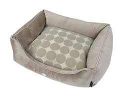 Wouapy - Sofa Prestige Spot Taupe Pour Chien - 55cm